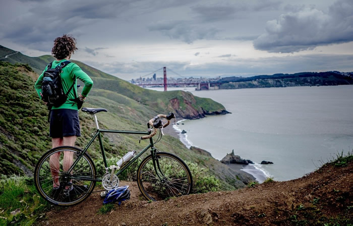 Randonneur a velo